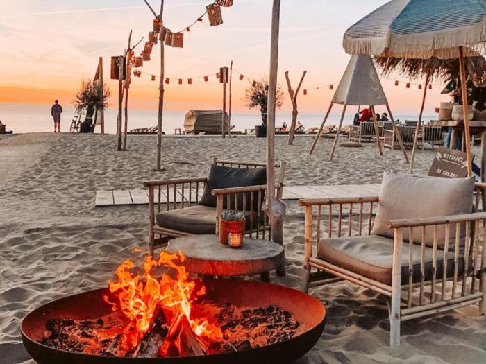 Beach Lodge 24 - Noordwijk Aan Zee - Met Eigen Tuin Zewnętrze zdjęcie